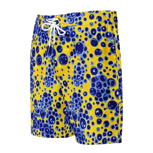 Cobalt Fizz on a Men's Board Shorts