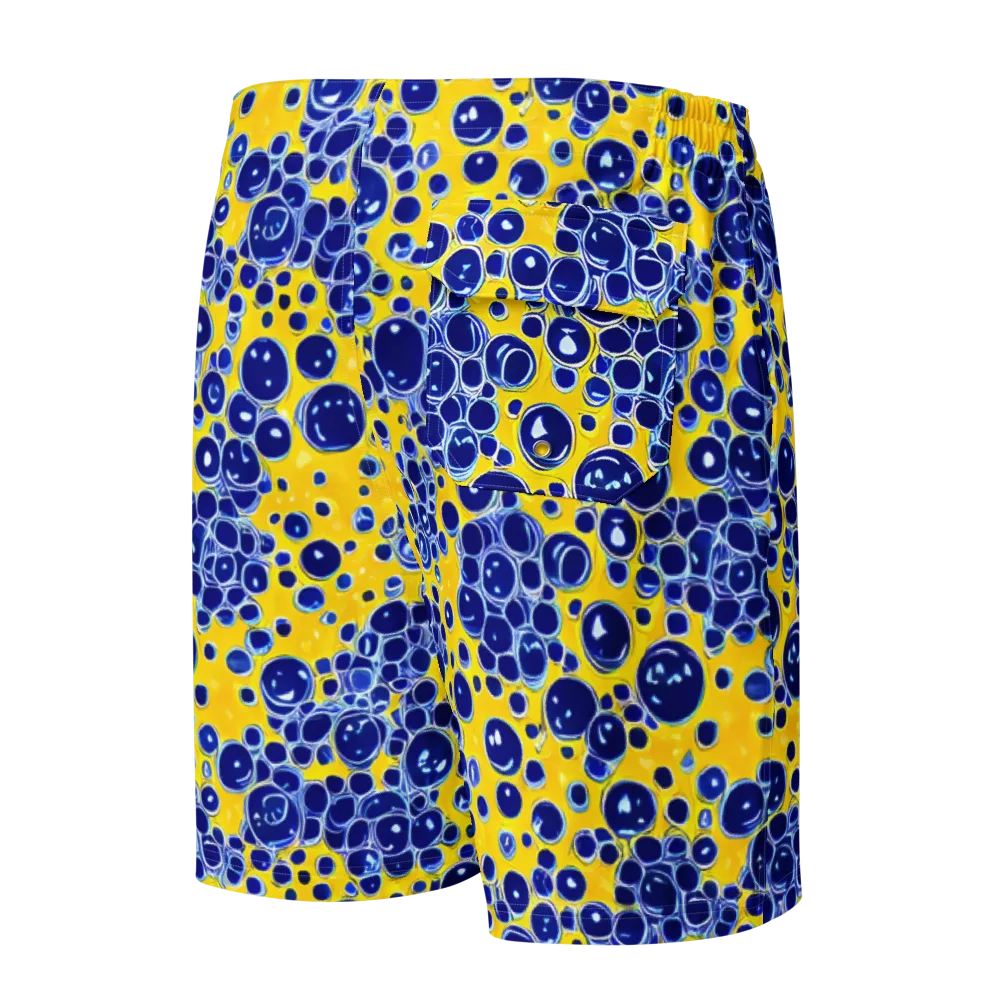Cobalt Fizz on Men's Board Shorts — Back