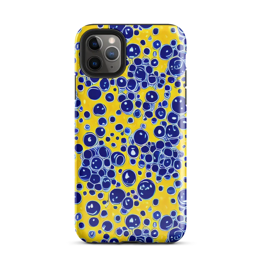 Cobalt Fizz on Tough Case for iPhone® — Front