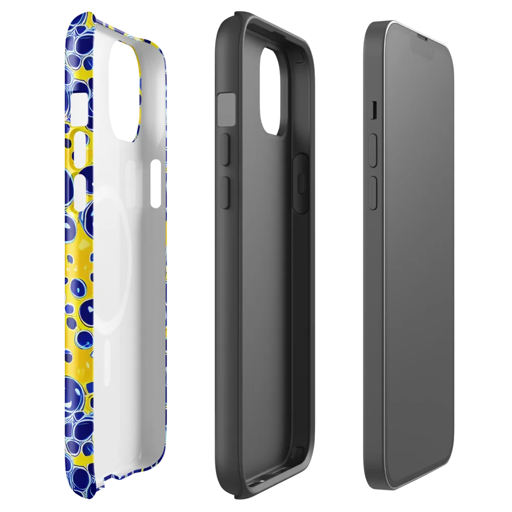Cobalt Fizz on MagSafe Tough Case for iPhone® — Front