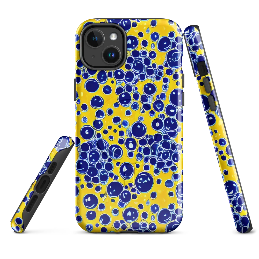 Cobalt Fizz on MagSafe Tough Case for iPhone® — Front
