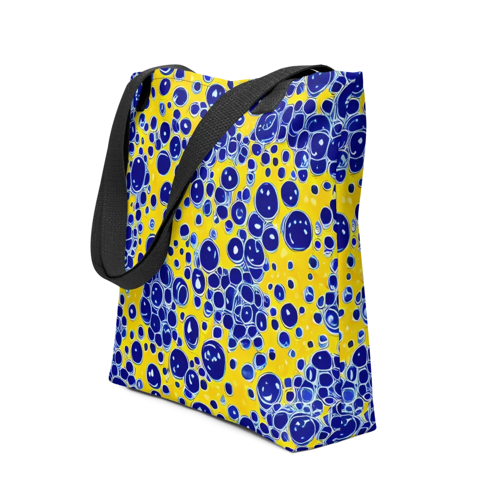 Cobalt Fizz on Tote Bag — Front