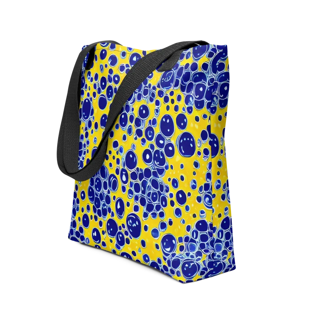 Cobalt Fizz on Tote Bag — Front