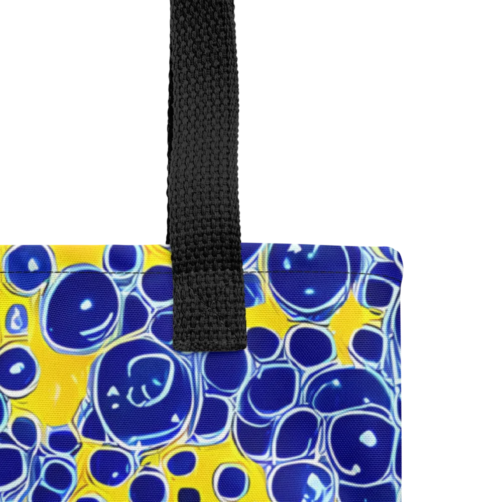 Cobalt Fizz on Tote Bag — Product details