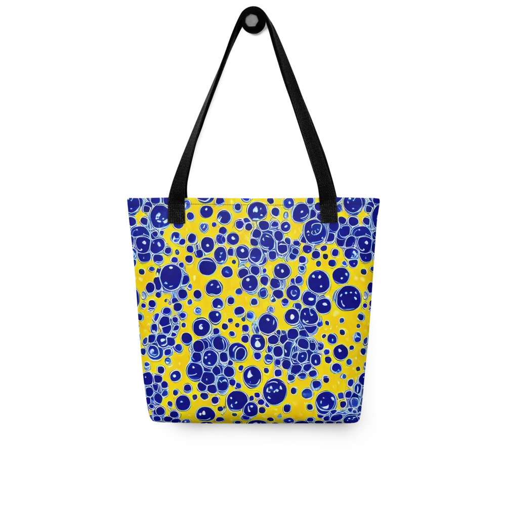 Cobalt Fizz on Tote Bag — Front