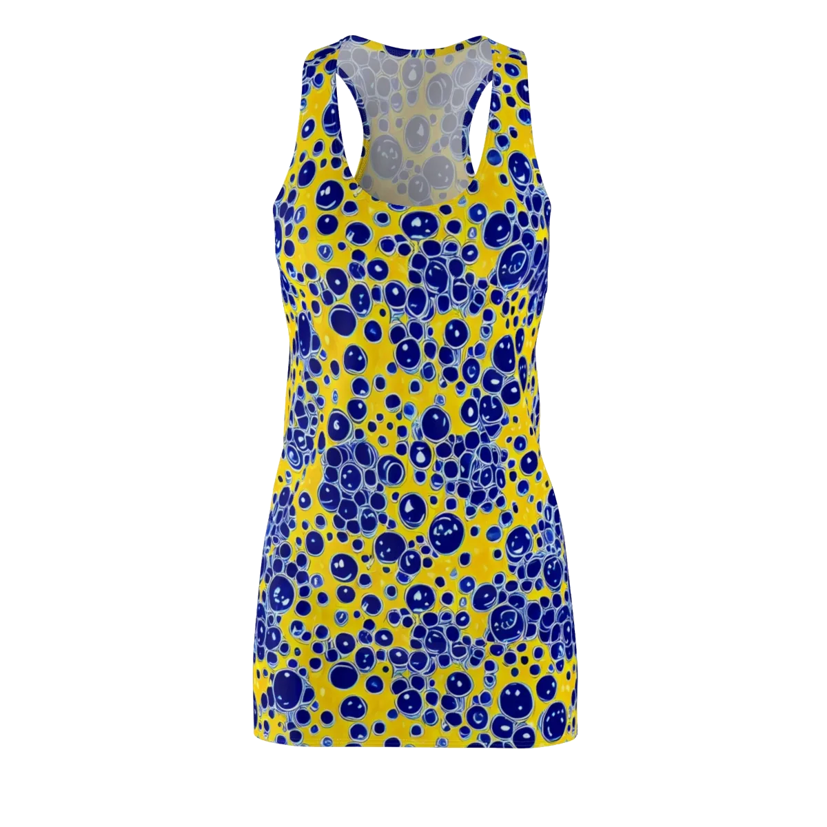 Cobalt Fizz on Racerback Dress — Front
