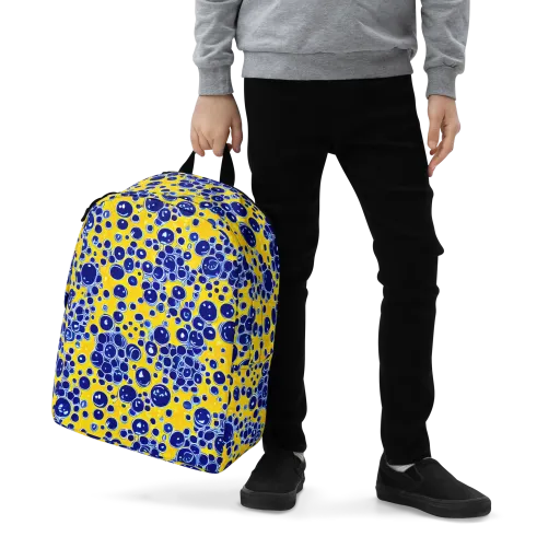 Cobalt Fizz on a Minimalist Backpack