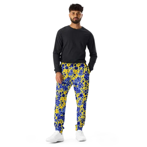 Cobalt Fizz on a Men's Joggers