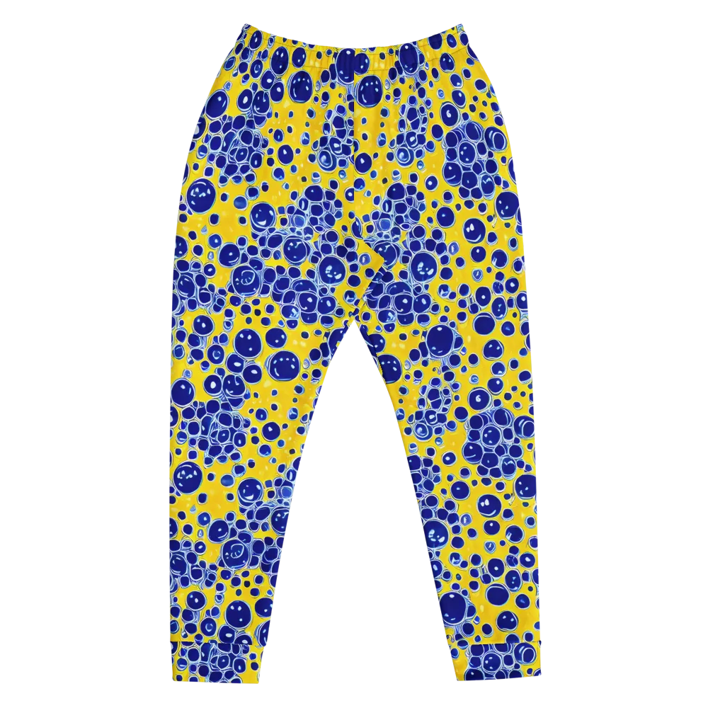 Cobalt Fizz on Men's Joggers — Front