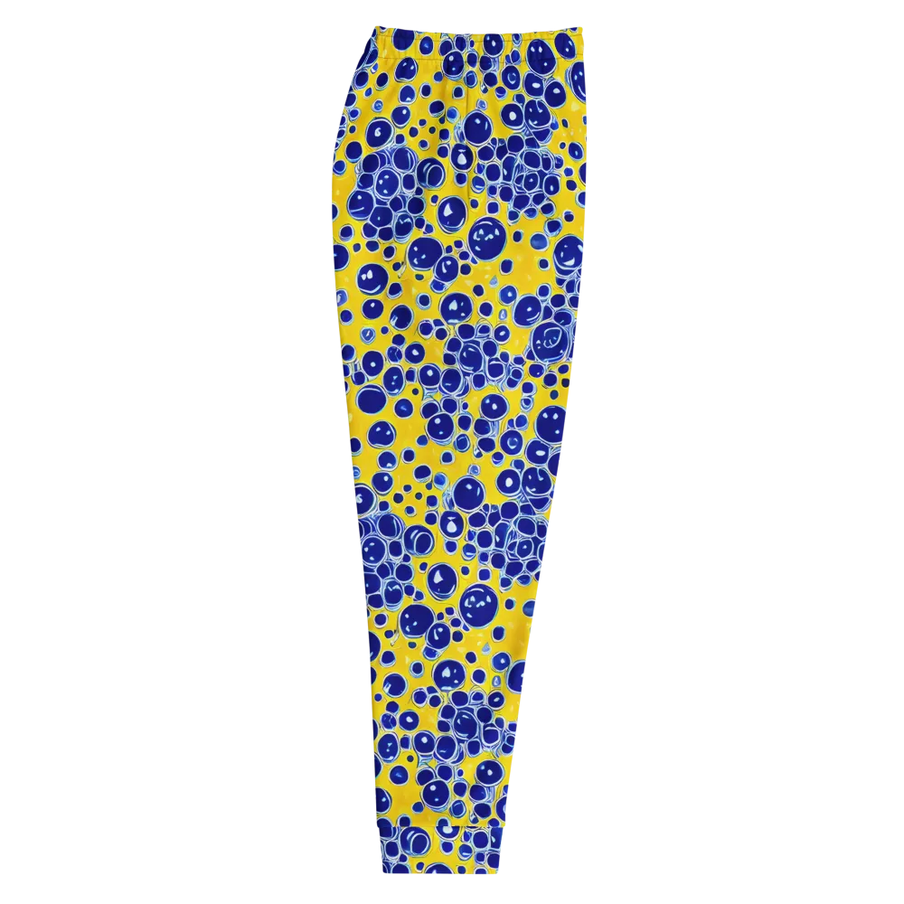 Cobalt Fizz on Men's Joggers — Right