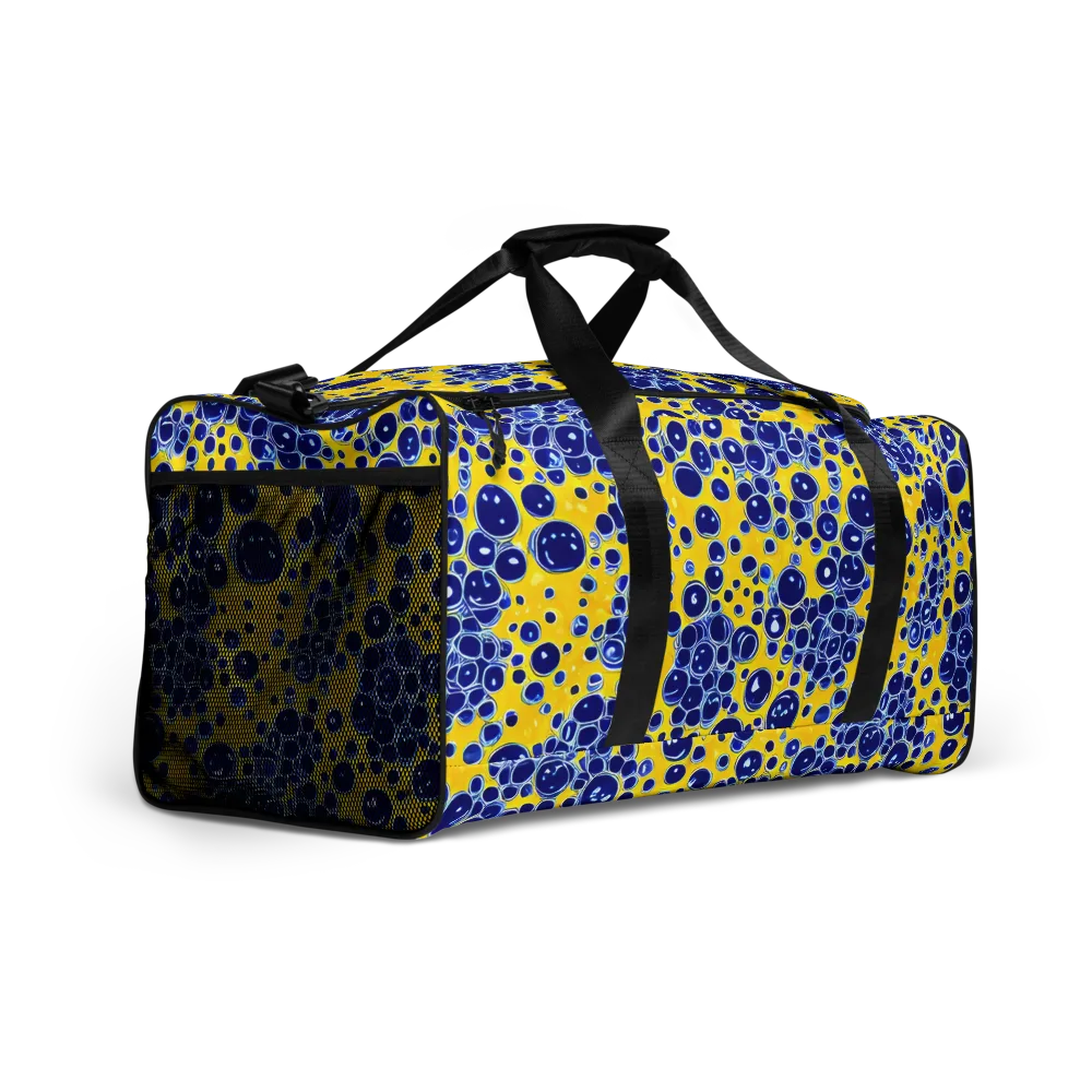 Cobalt Fizz on Duffle Bag — Right Front