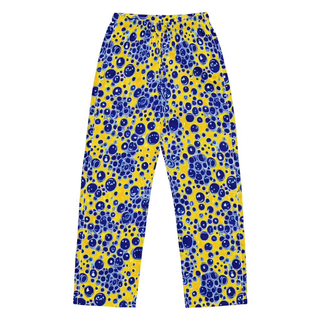Cobalt Fizz on Women's Pajama Pants — Front