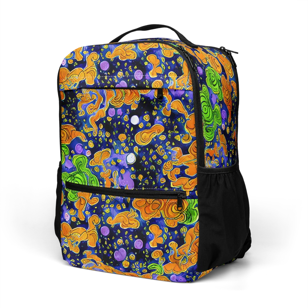 Cobalt Candy on Utility Backpack — Left Front