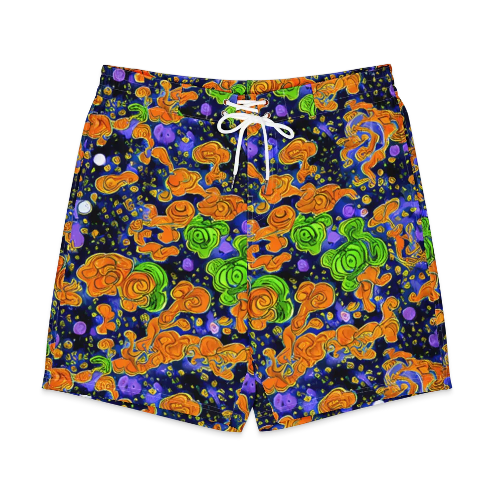 Cobalt Candy on Men's Board Shorts — Front