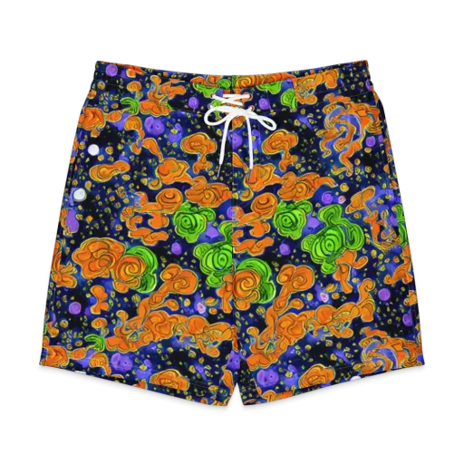 Cobalt Candy on a Men's Board Shorts