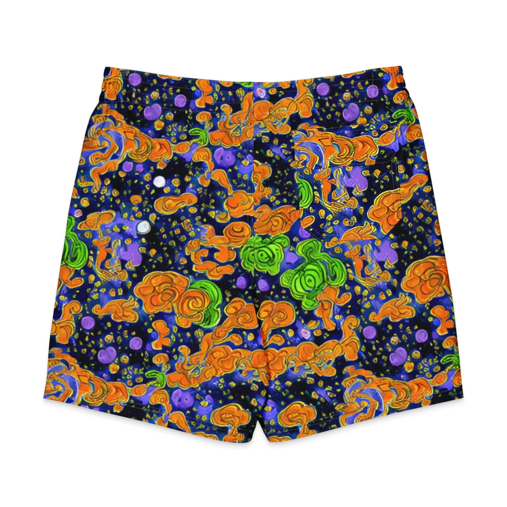 Cobalt Candy on Men's Board Shorts — Back