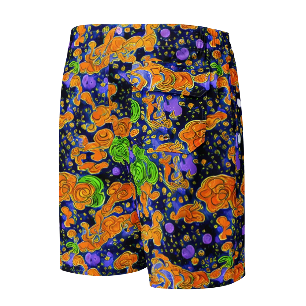 Cobalt Candy on Men's Board Shorts — Back