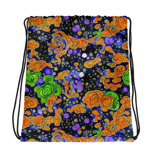 Cobalt Candy on a Drawstring Bag