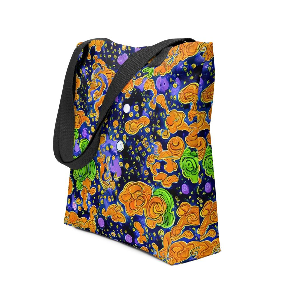 Cobalt Candy on Tote Bag — Front