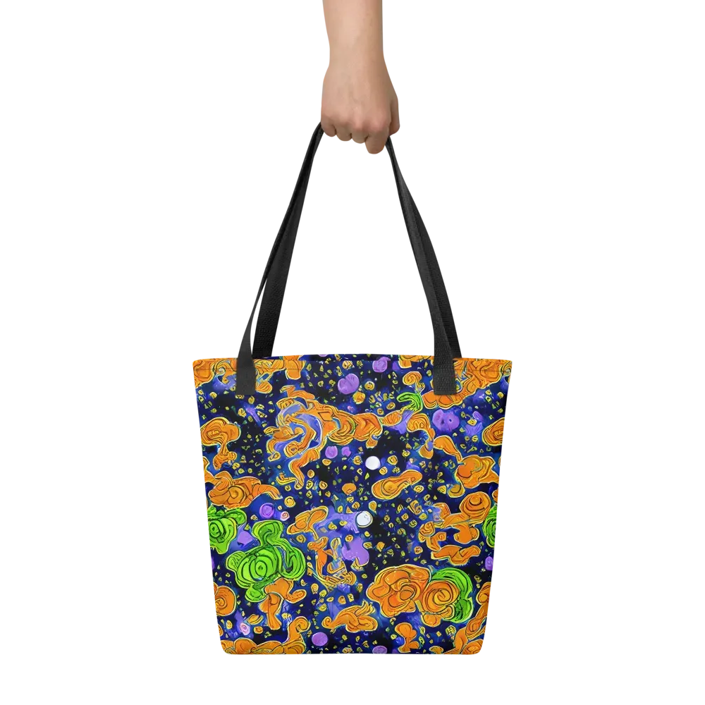 Cobalt Candy on Tote Bag — Front