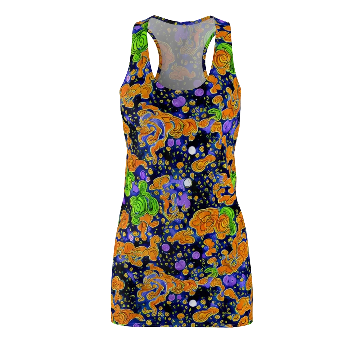 Cobalt Candy on Racerback Dress — Front