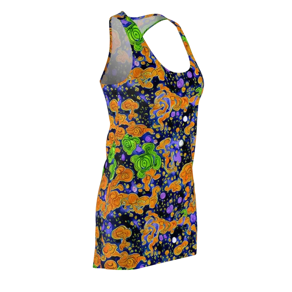 Cobalt Candy on Racerback Dress — Front Side