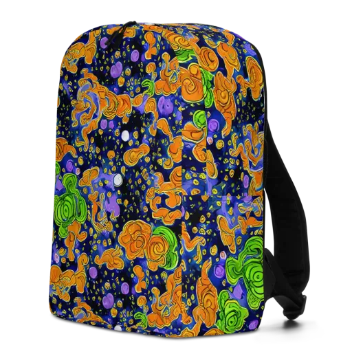 Cobalt Candy on a Minimalist Backpack