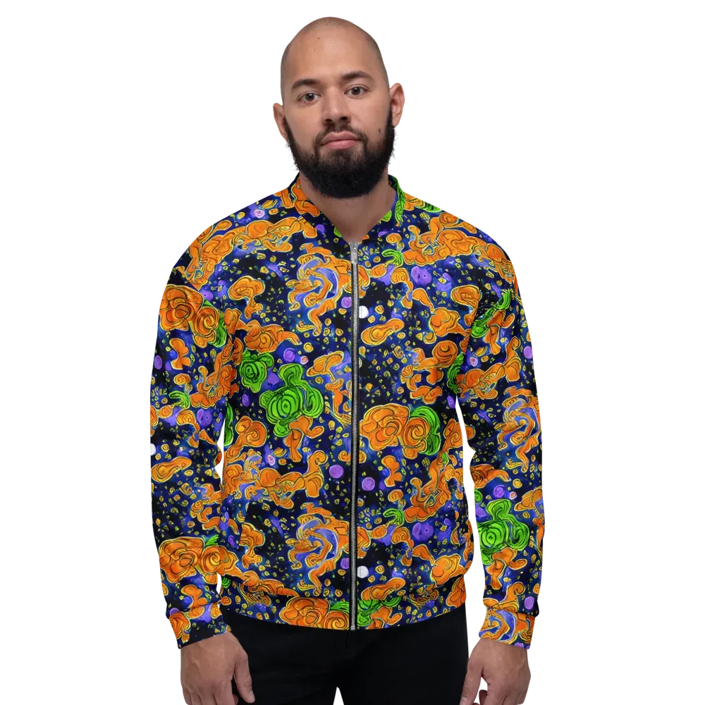 Cobalt Candy on Bomber Jacket — Front