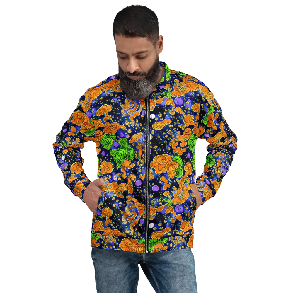 Cobalt Candy on Bomber Jacket — Front