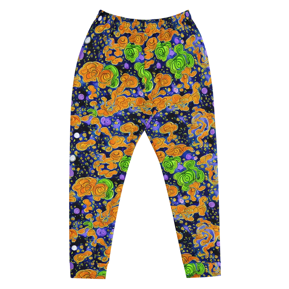 Cobalt Candy on Men's Joggers — Front