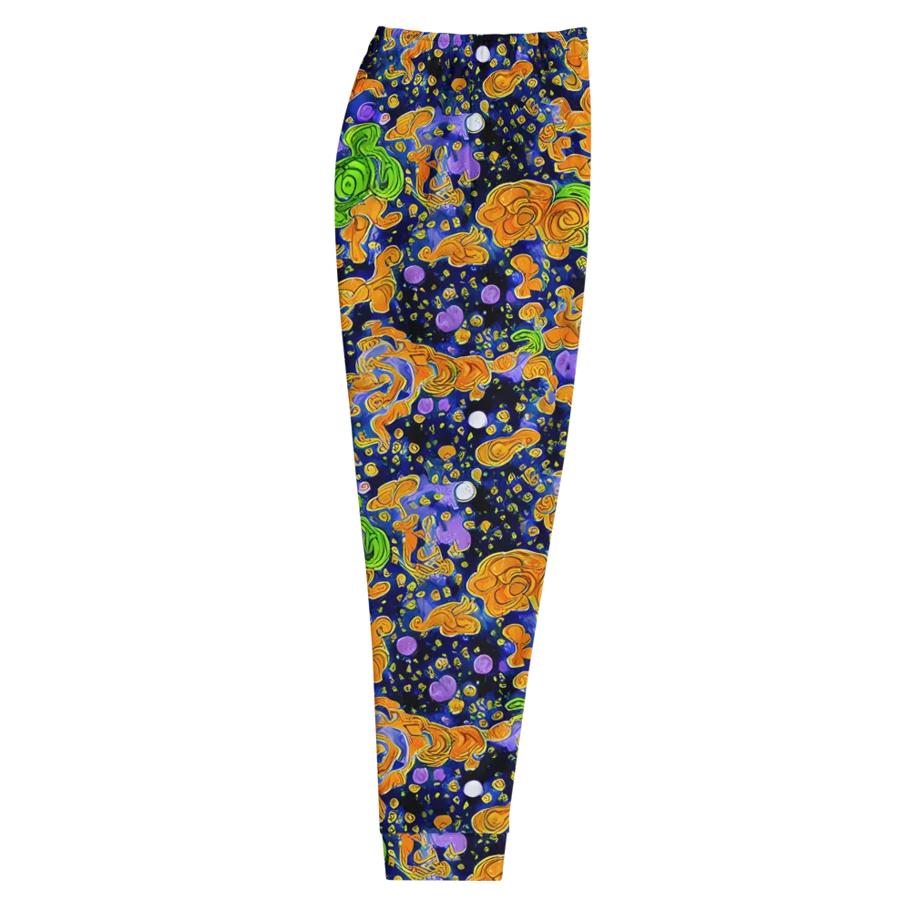 Cobalt Candy on Men's Joggers — Right