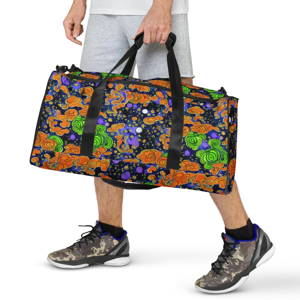 Cobalt Candy on Duffle Bag — Front