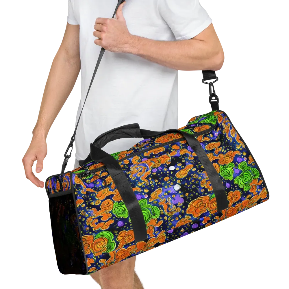 Cobalt Candy on Duffle Bag — Right Front