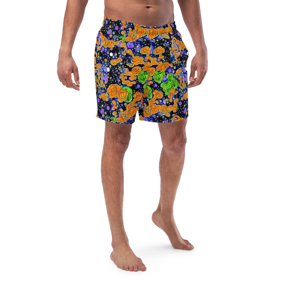 Cobalt Candy on Swim Trunks — Front