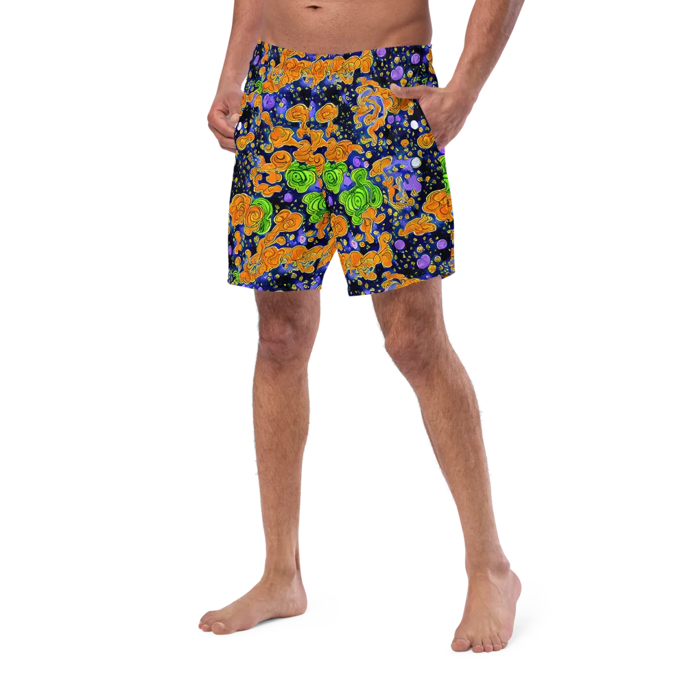 Cobalt Candy on Swim Trunks — Left Front