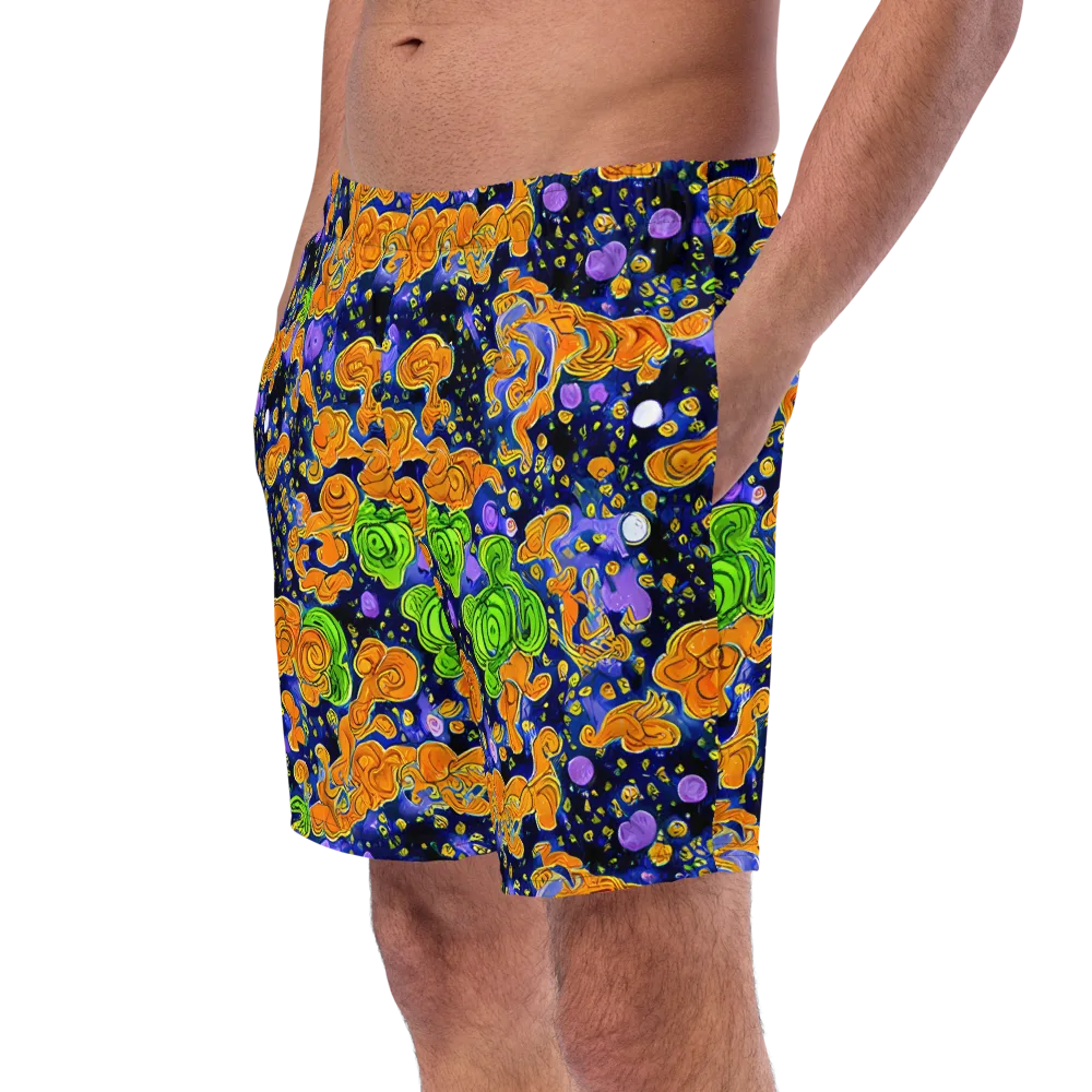 Cobalt Candy on Swim Trunks — Left Front