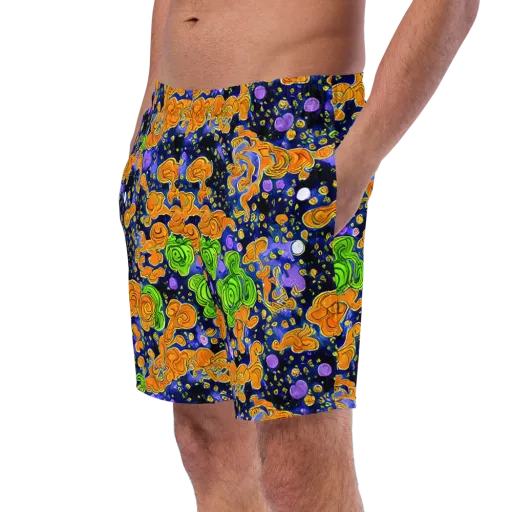 Cobalt Candy on a Swim Trunks