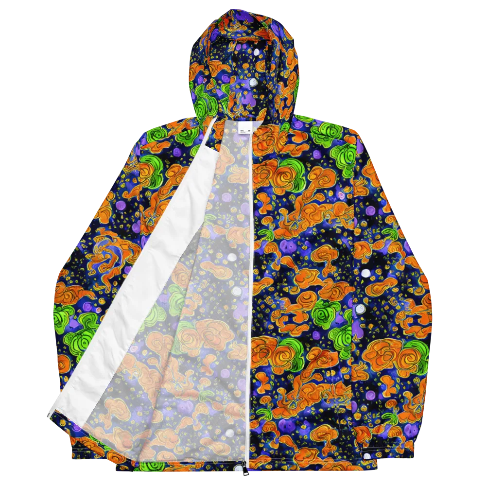 Cobalt Candy on Men's Windbreaker — Front