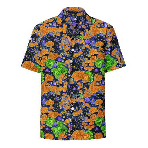 Cobalt Candy on a Button Shirt