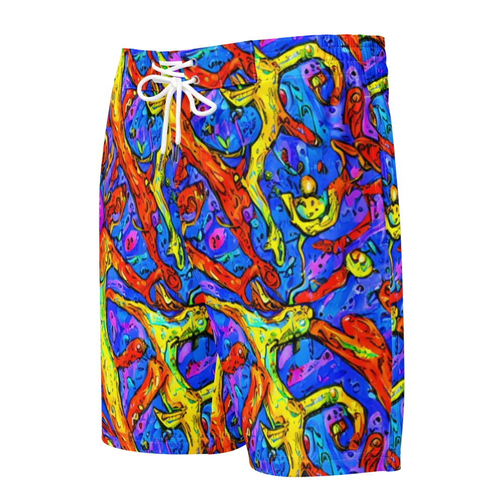 Chromatic Shoal on Men's Board Shorts — Front
