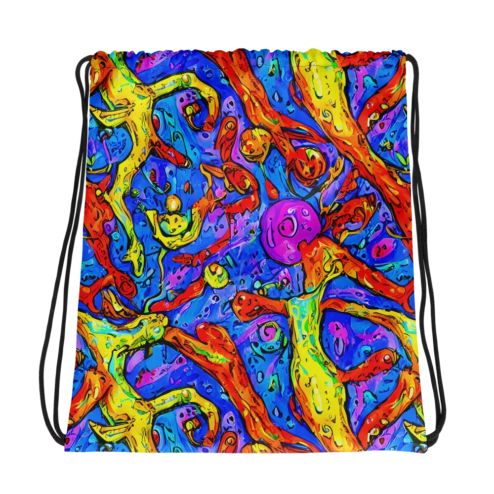 Chromatic Shoal on Drawstring Bag — Photo