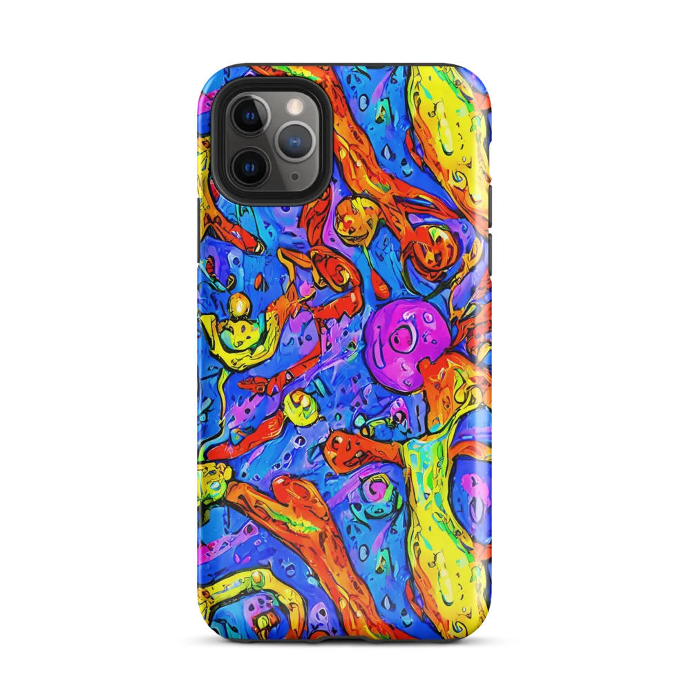 Chromatic Shoal on Tough Case for iPhone® — Front
