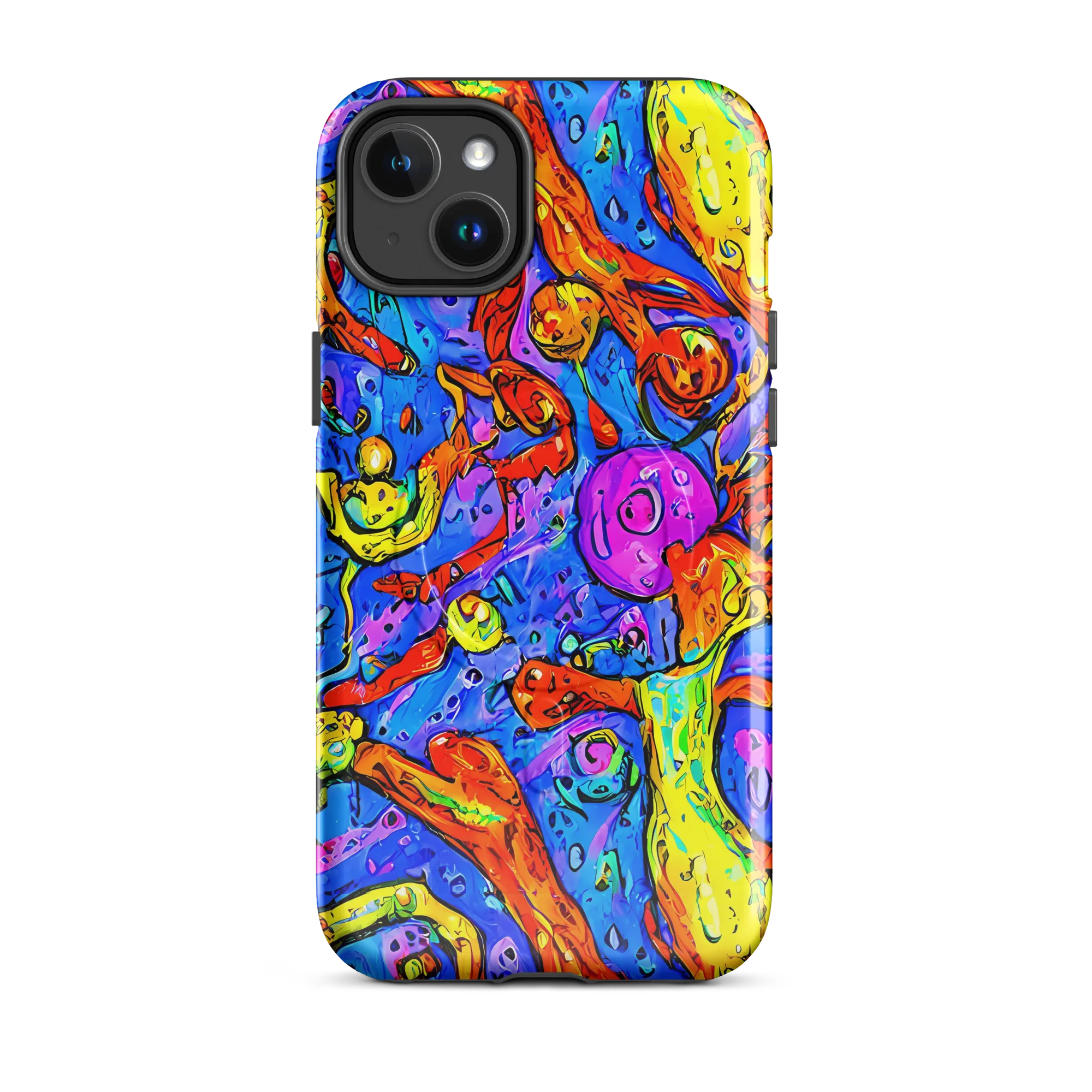 Chromatic Shoal on MagSafe Tough Case for iPhone® — Front