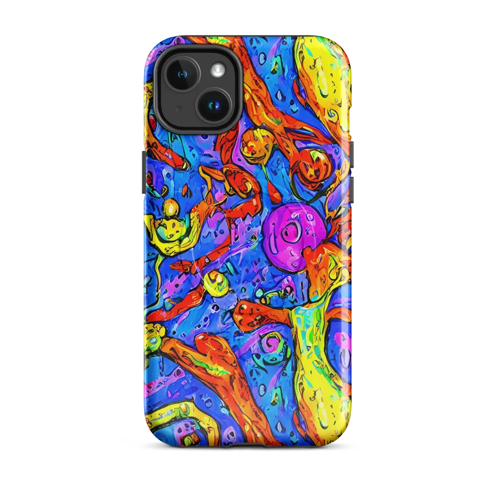 Chromatic Shoal on MagSafe Tough Case for iPhone® — Front