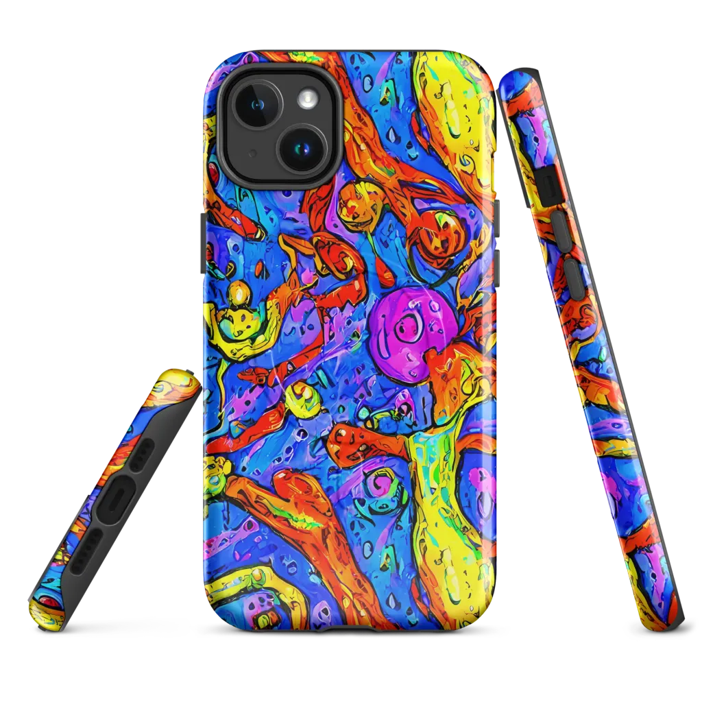 Chromatic Shoal on MagSafe Tough Case for iPhone® — Front