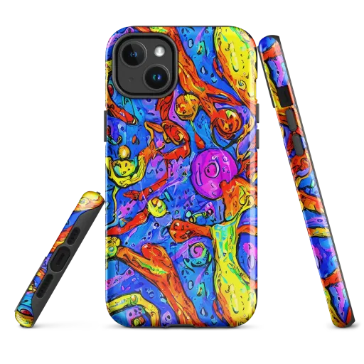 Chromatic Shoal MagSafe Tough Case for iPhone® on model