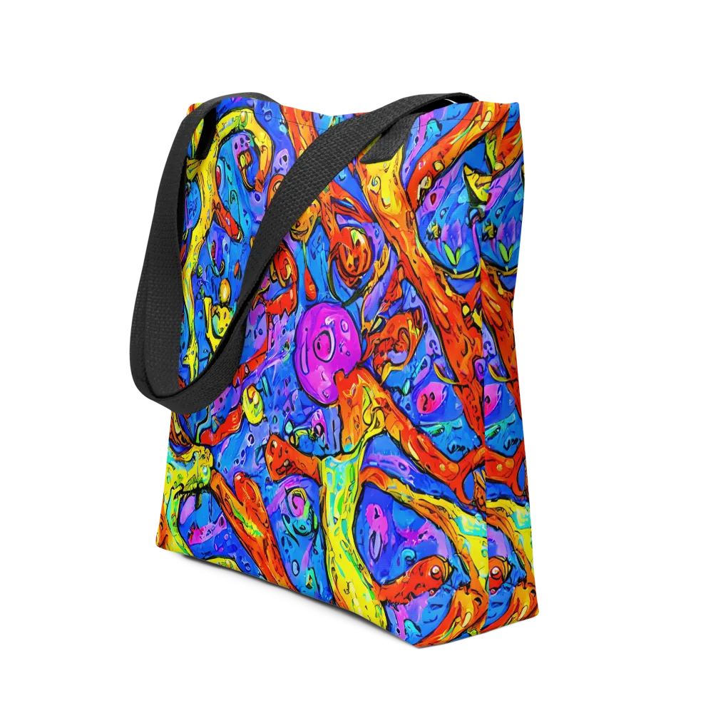 Chromatic Shoal on Tote Bag — Front