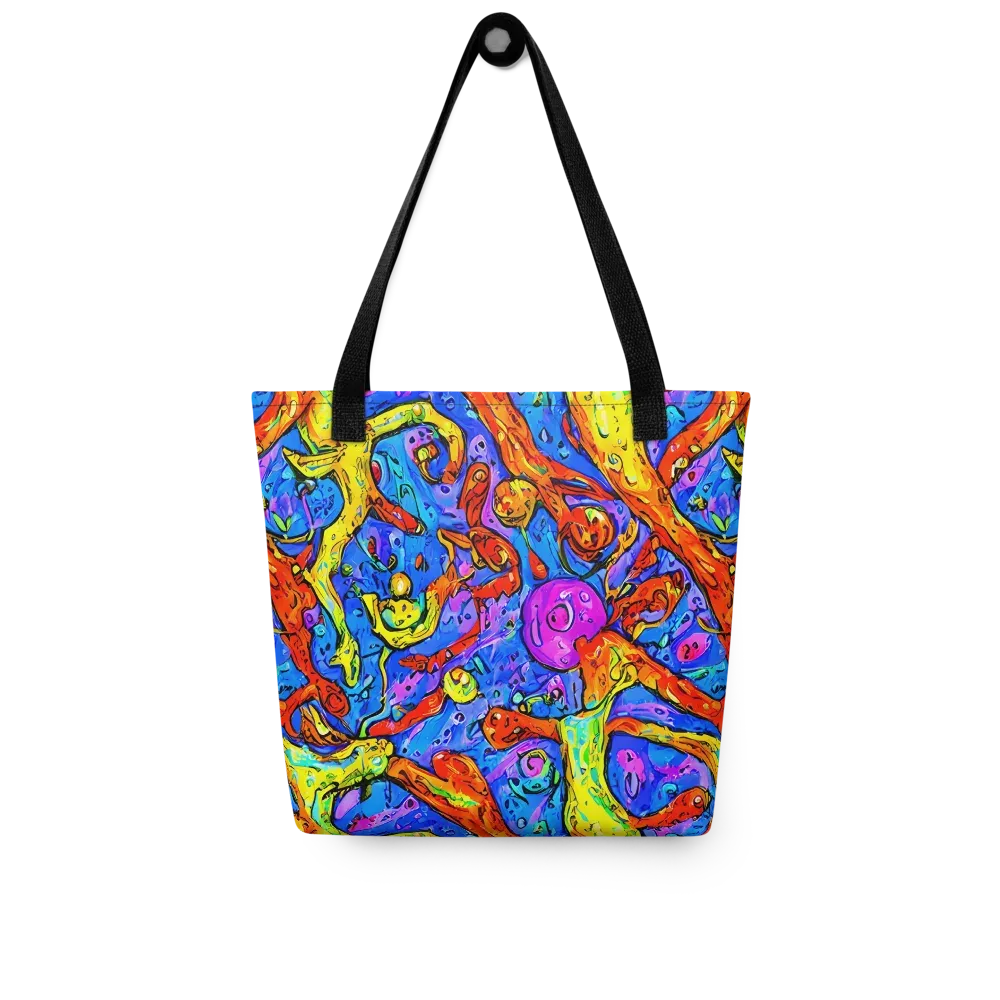 Chromatic Shoal on Tote Bag — Front