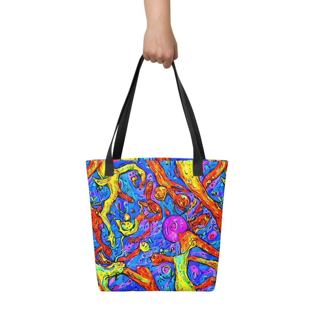 Chromatic Shoal on Tote Bag — Front