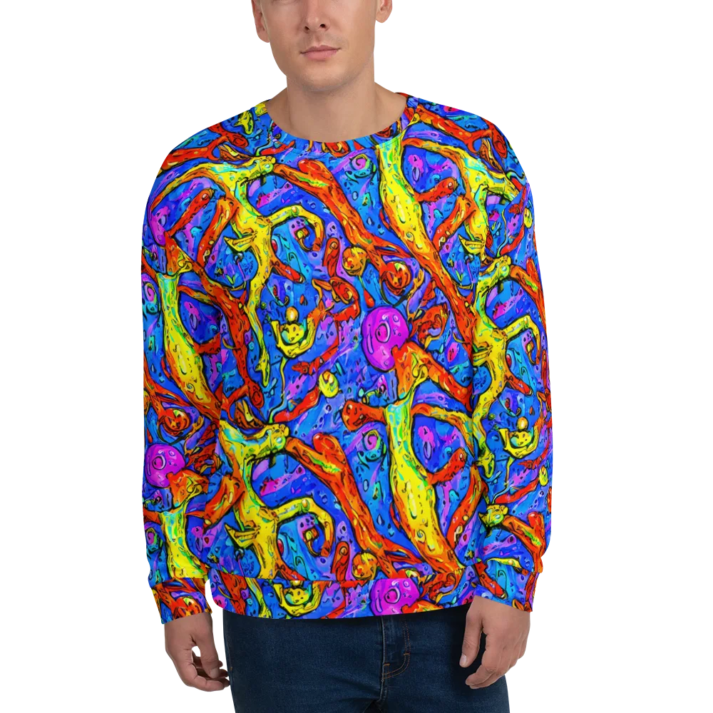 Chromatic Shoal on Sweatshirt — Front
